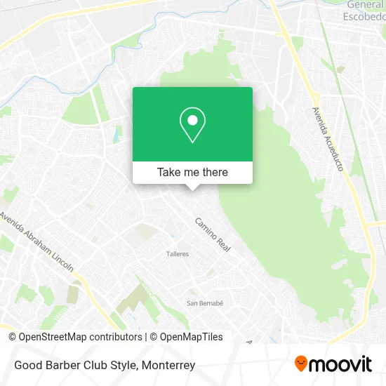 Good Barber Club Style map