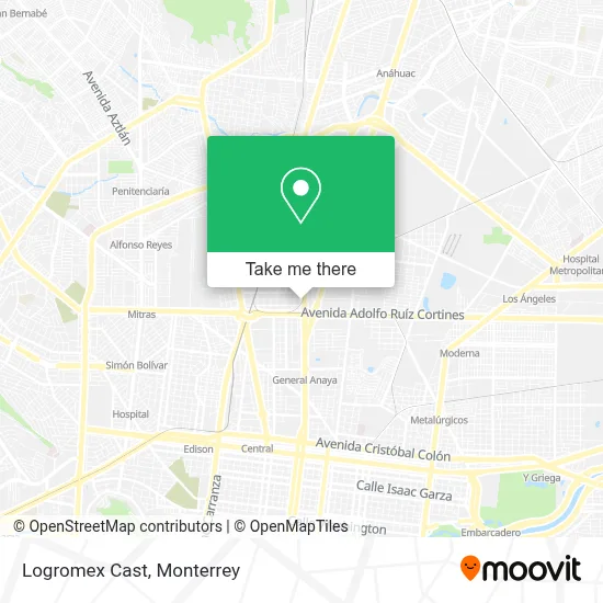 Logromex Cast map