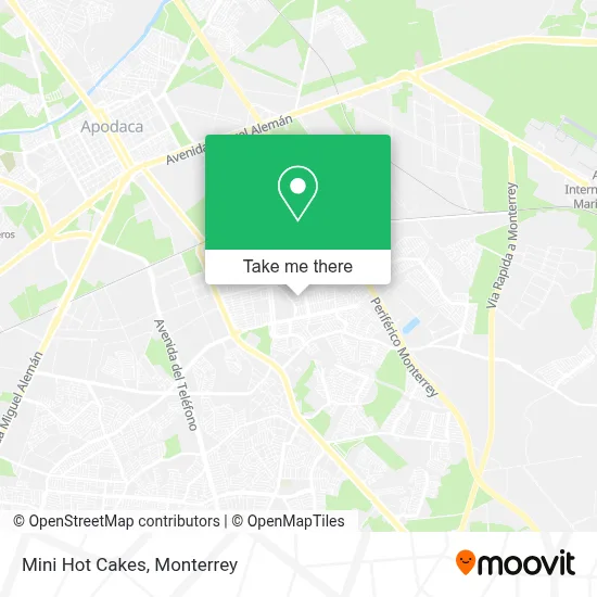 Mini Hot Cakes map
