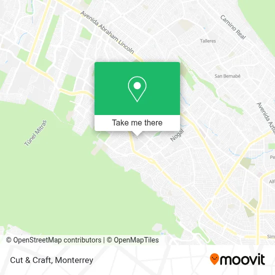 Cut & Craft map