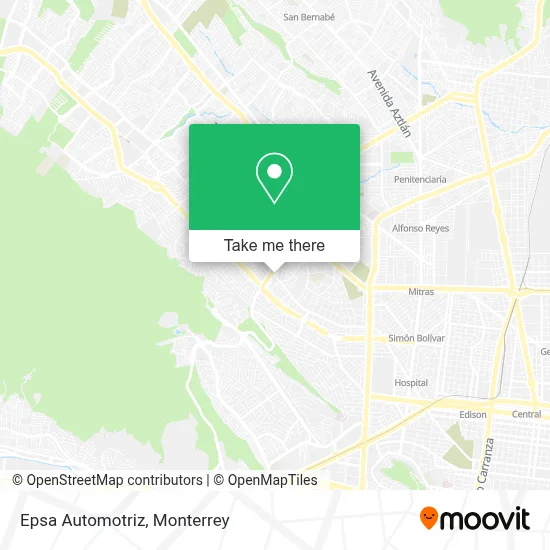 Epsa Automotriz map