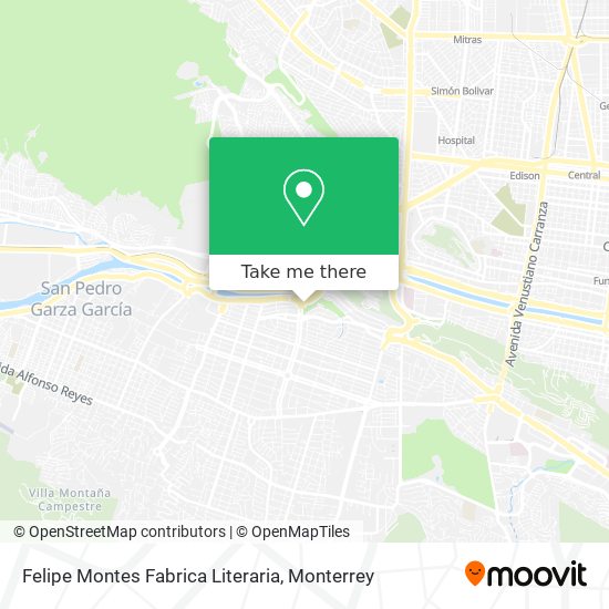Felipe Montes Fabrica Literaria map