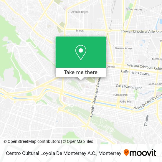 Centro Cultural Loyola De Monterrey A.C. map