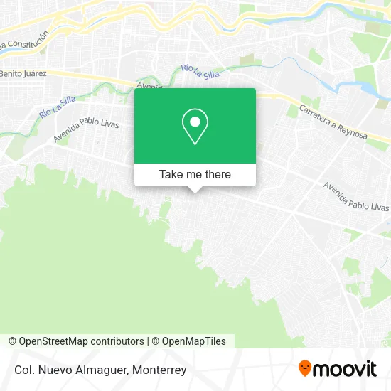 Mapa de Col. Nuevo Almaguer