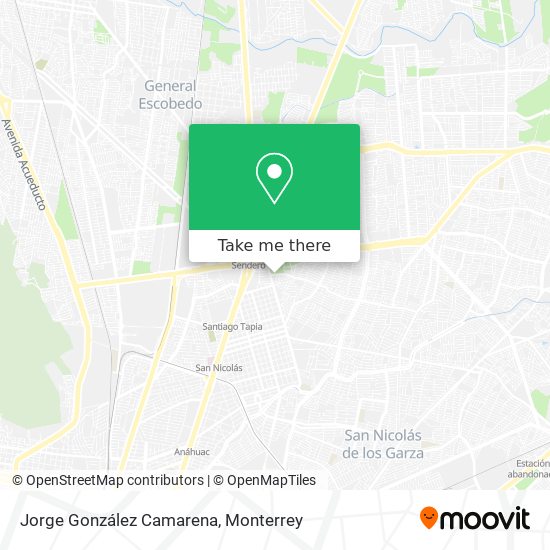 Jorge González Camarena map