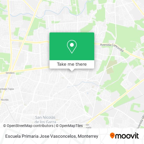 Escuela Primaria Jose Vasconcelos map