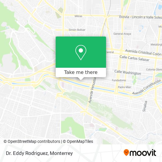 Mapa de Dr. Eddy Rodriguez