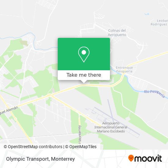 Olympic Transport map