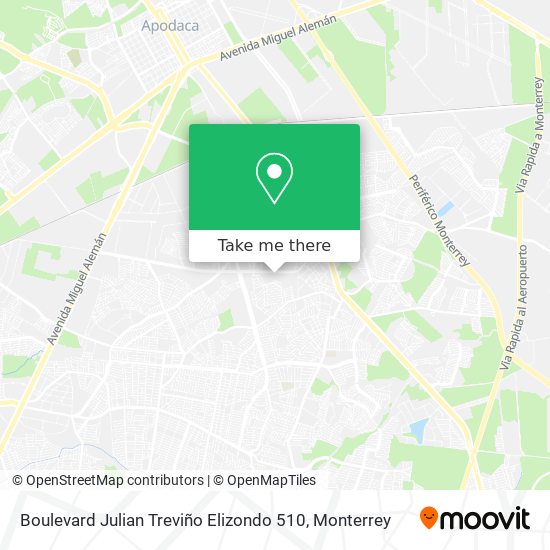 Boulevard Julian Treviño Elizondo 510 map