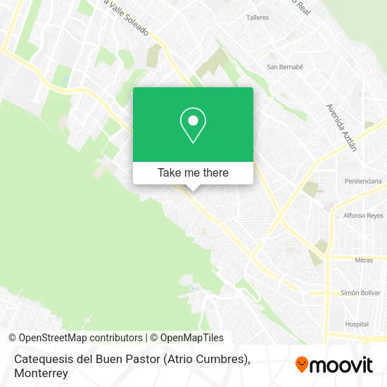 Catequesis del Buen Pastor (Atrio Cumbres) map