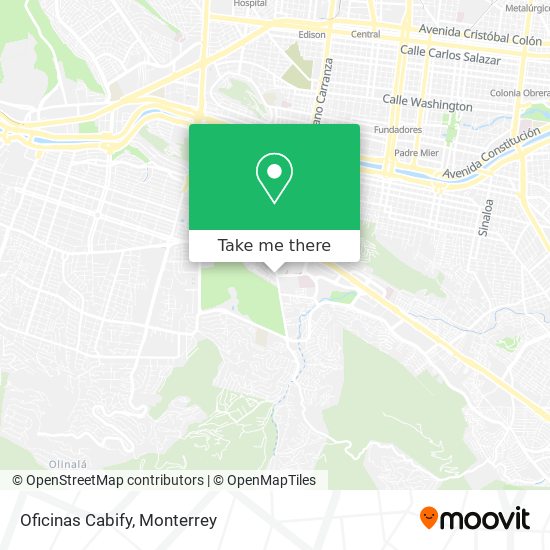 Mapa de Oficinas Cabify