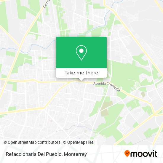 Refaccionaria Del Pueblo map