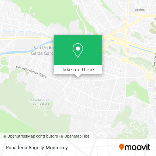 Mapa de Panadería Angelly