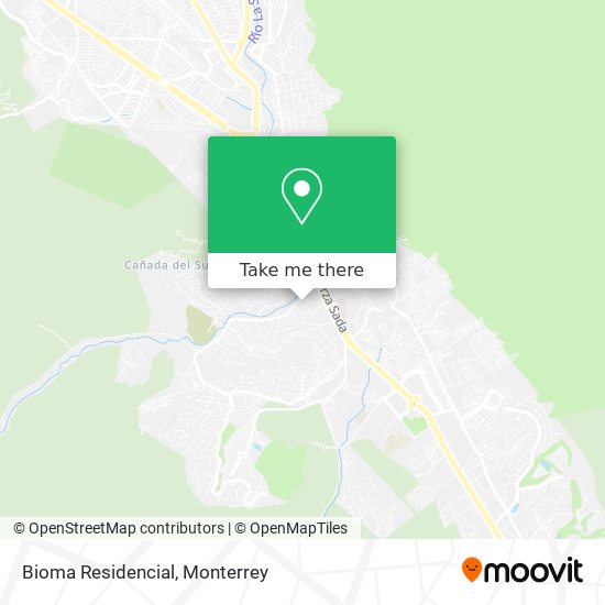 Bioma Residencial map