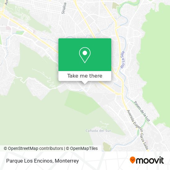 Mapa de Parque Los Encinos