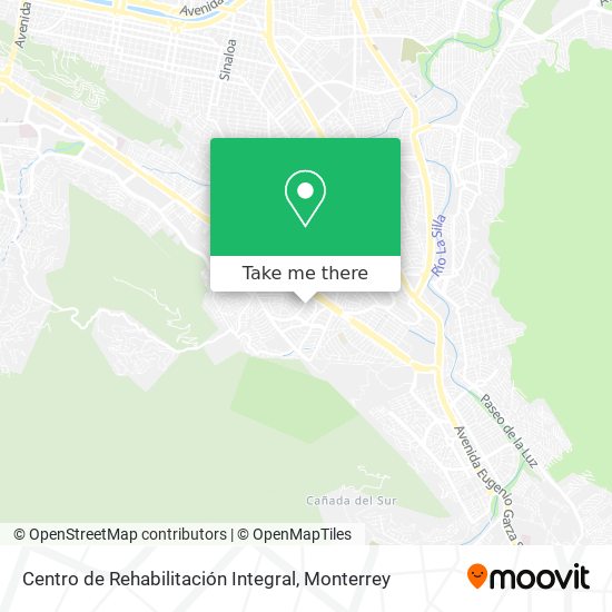 Centro de Rehabilitación Integral map