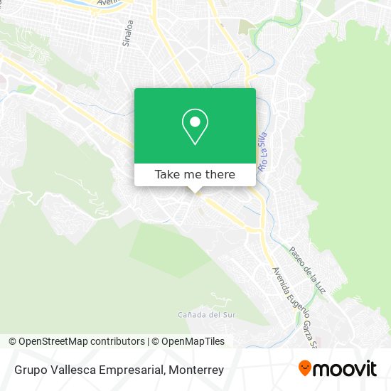 Mapa de Grupo Vallesca Empresarial
