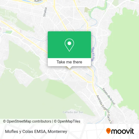 Mofles y Colas EMSA map