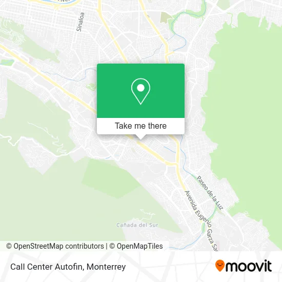 Call Center Autofin map