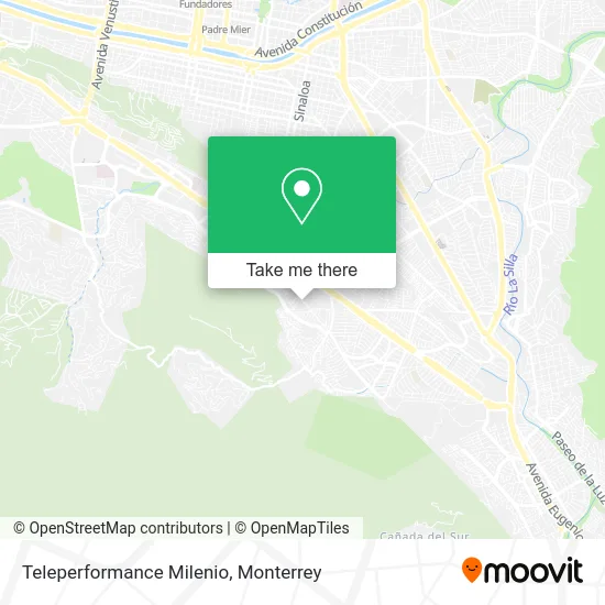 Teleperformance Milenio map