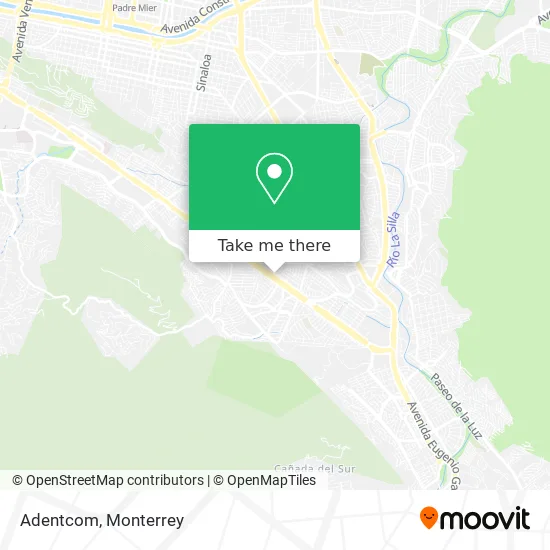 Mapa de Adentcom
