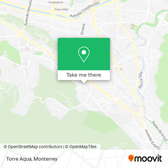 Mapa de Torre Aqua