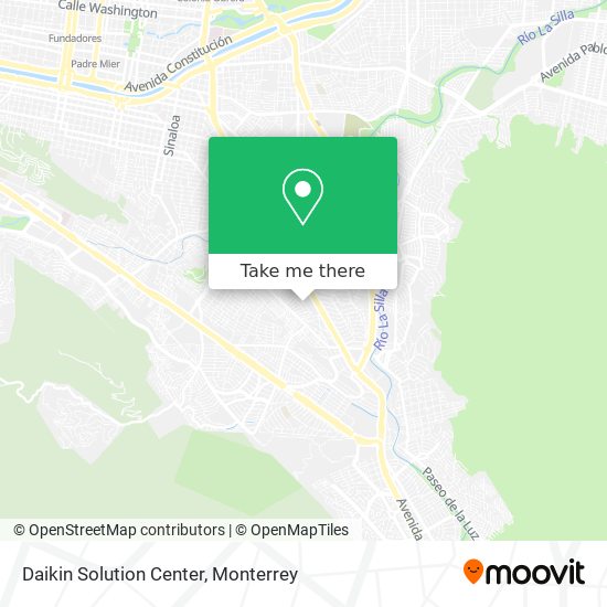 Daikin Solution Center map