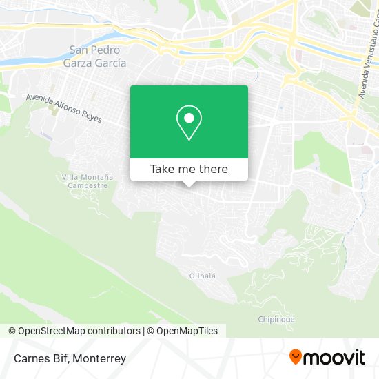 Mapa de Carnes Bif