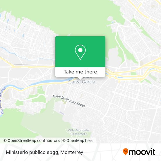 Ministerio publico spgg map