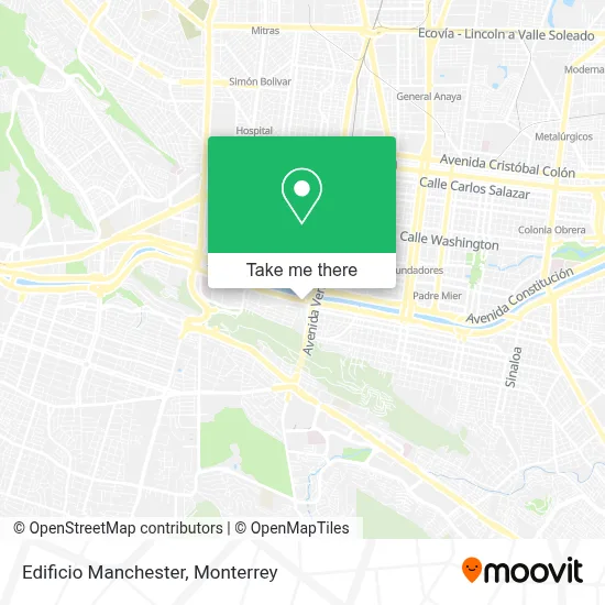 Edificio Manchester map