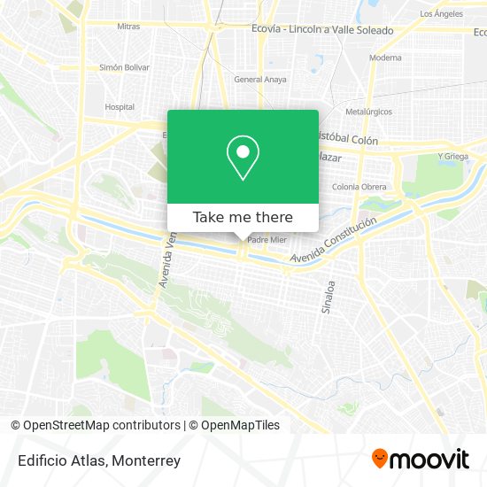 Mapa de Edificio Atlas