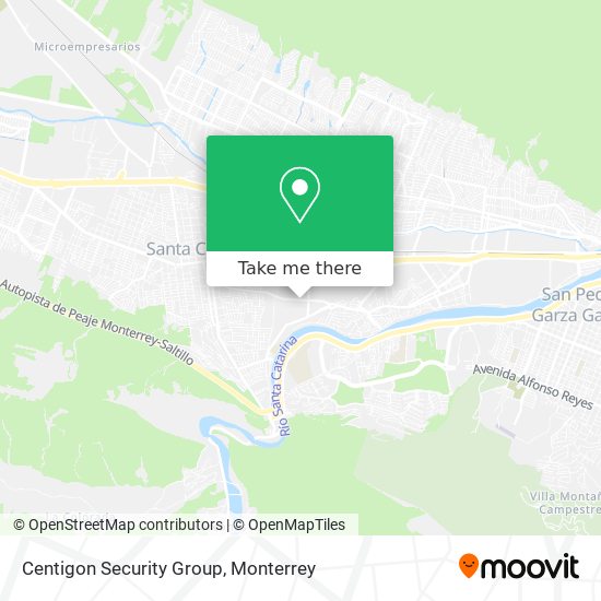 Mapa de Centigon Security Group