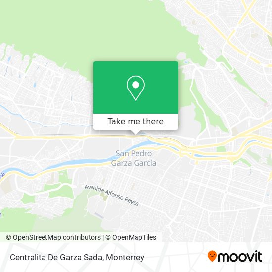 Mapa de Centralita De Garza Sada