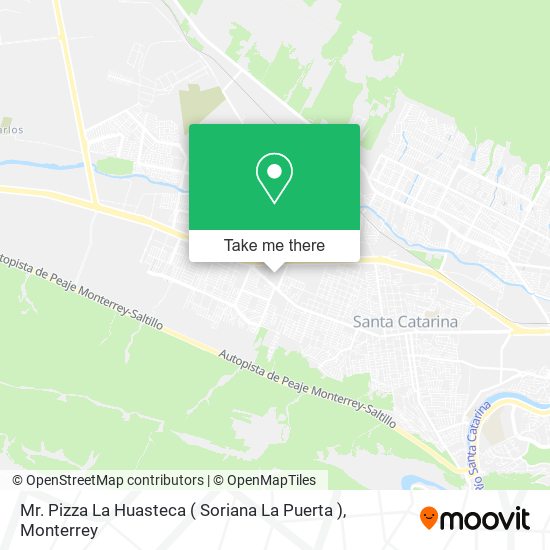 Mr. Pizza La Huasteca ( Soriana La Puerta ) map