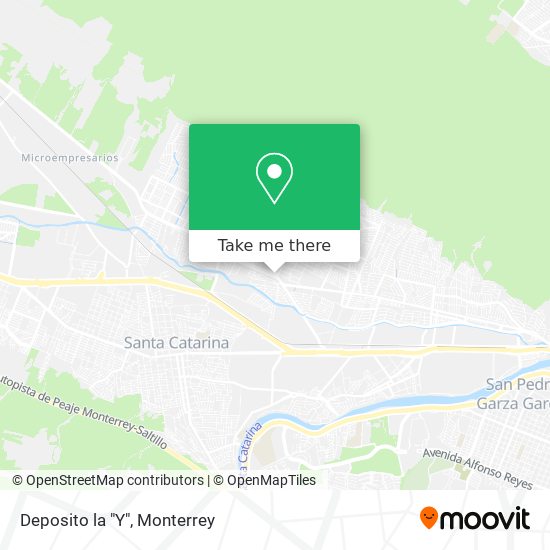 Mapa de Deposito la "Y"