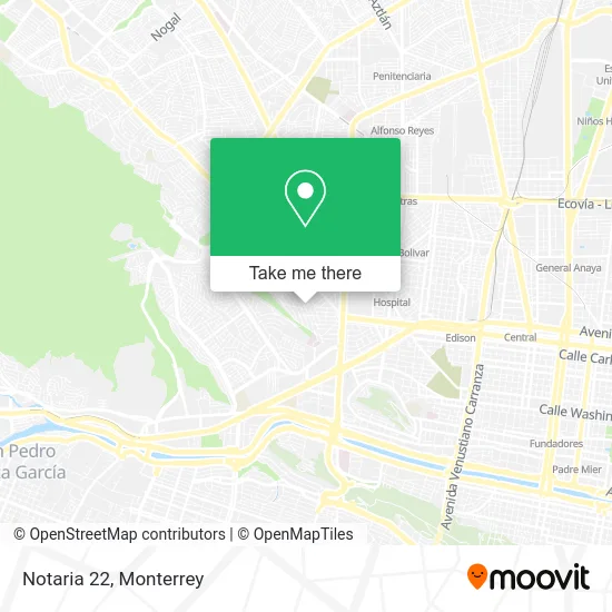 Notaria 22 map
