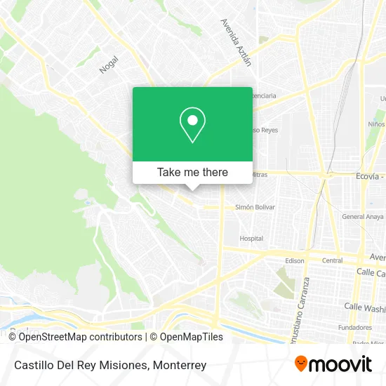 Mapa de Castillo Del Rey Misiones
