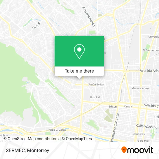 SERMEC map