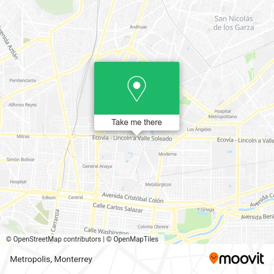 Mapa de Metropolis