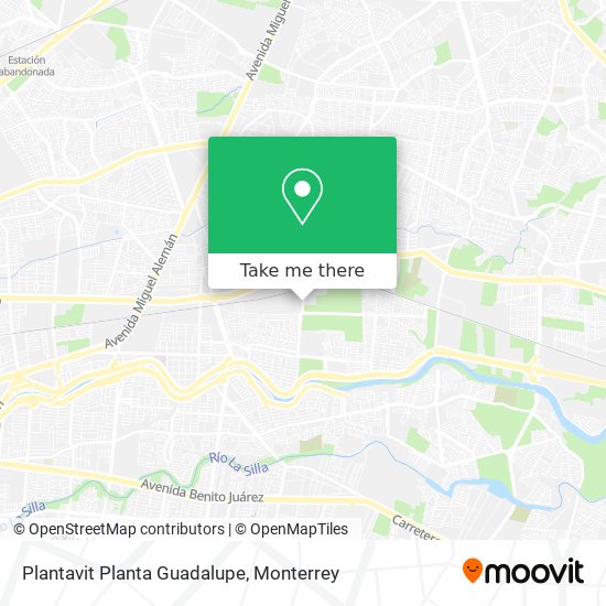 Plantavit Planta Guadalupe map