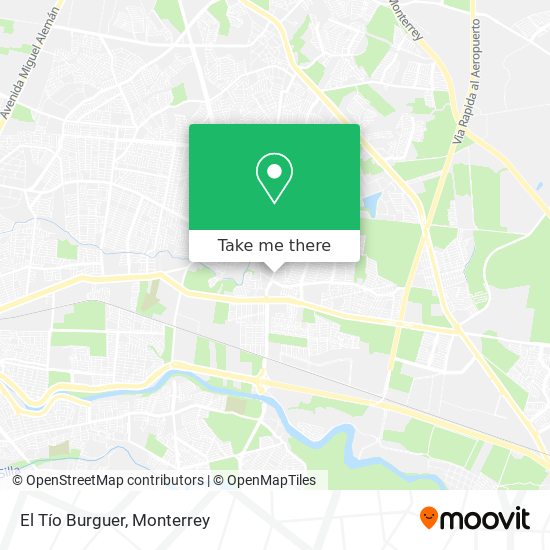 Mapa de El Tío Burguer