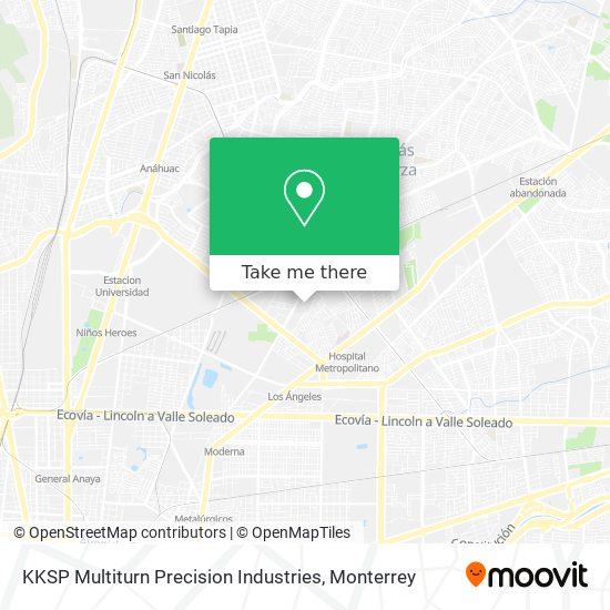 Mapa de KKSP Multiturn Precision Industries