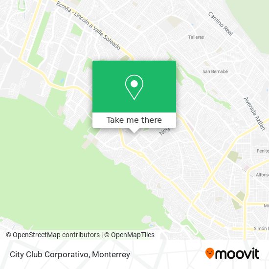 How to get to City Club Corporativo in Monterrey by Bus?