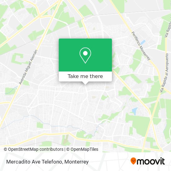 Mercadito Ave Telefono map