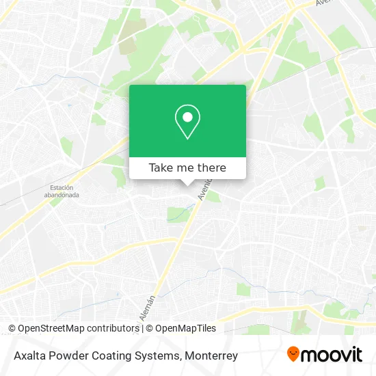 Axalta Powder Coating Systems map
