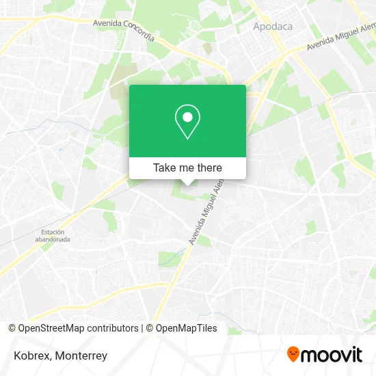 Kobrex map