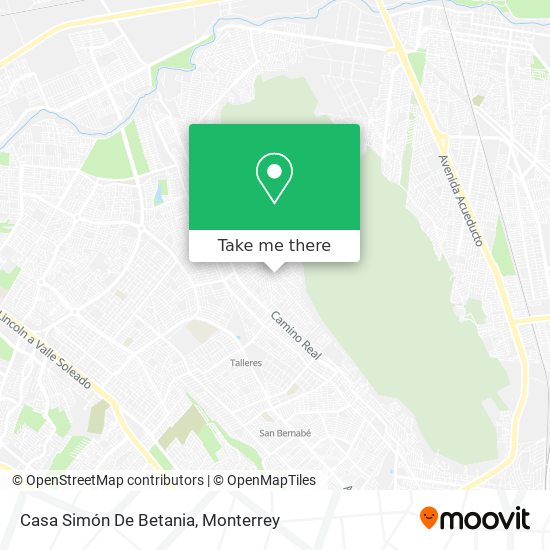 Casa Simón De Betania map