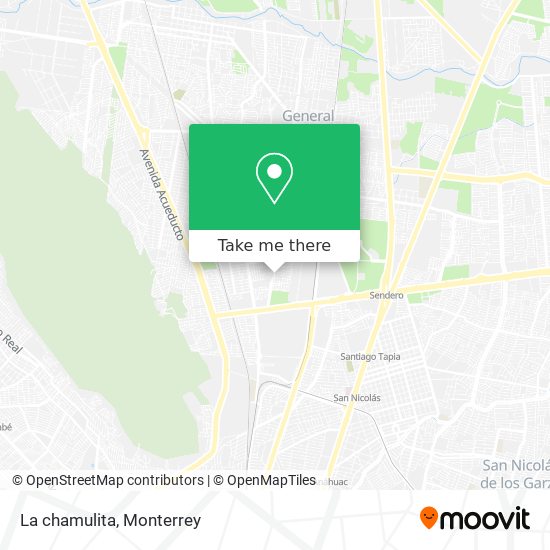 Mapa de La chamulita