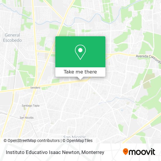 Mapa de Instituto Educativo Isaac Newton