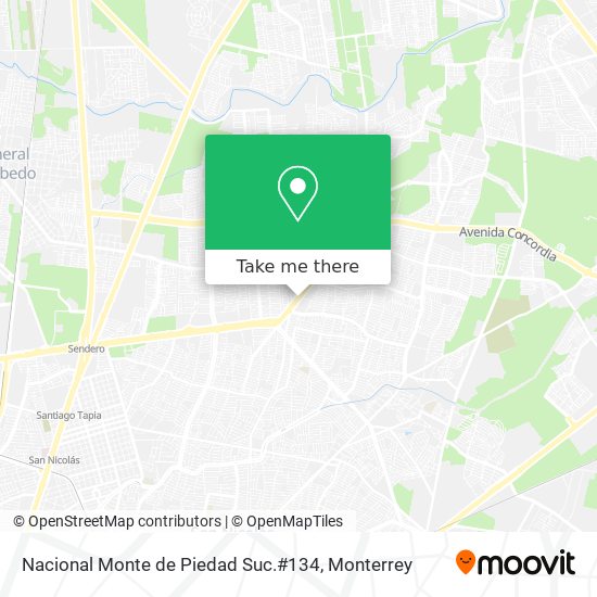Nacional Monte de Piedad Suc.#134 map